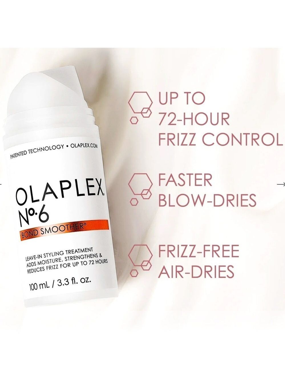 AUTHENTIC OLAPLEX NO. 6 Bond Smoother leave-in styling treatment frizz air dry